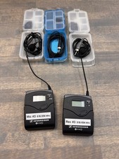 Sennheiser G2 SK100 Wireless Transmitter, Receiver And Microphones 518-554 MHz
