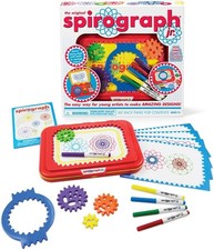 Spirograph Jr.   Jumbo Sized Gears Classic Retro Toy For Spiral Drawing Art De
