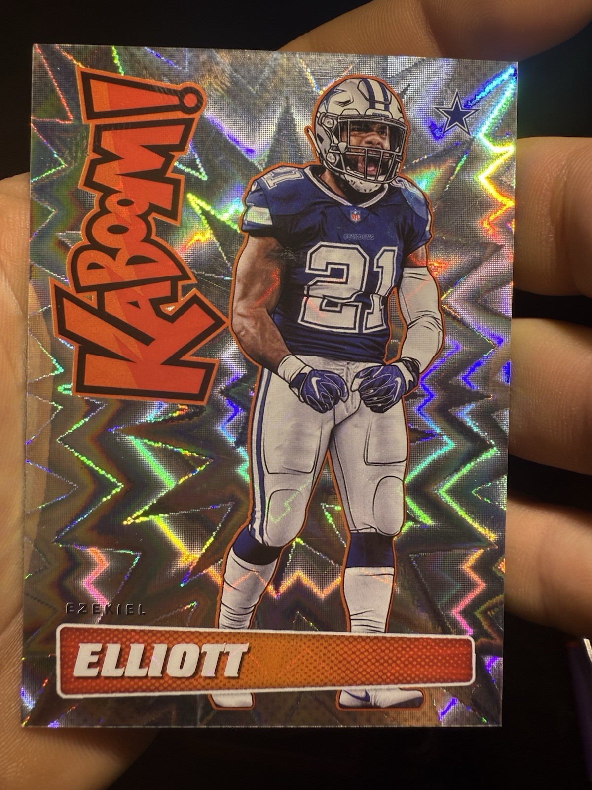 2019 Panini Absolute - Kaboom! Ezekiel Elliott #K-22