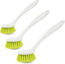 3 Pcs Household Cleaning Brushes with Handles Are Perfect Cleaning Pans Dish Bru