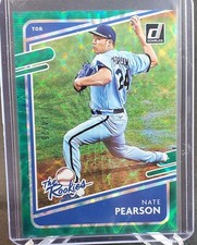 2021 Nate Pearson - Panini Donruss Baseball The Rookies /25 RC Blue Jays