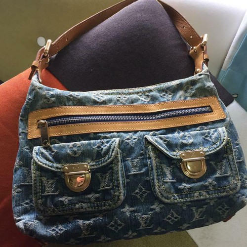 Louis Vuitton Monogram Denim Baggy PM 