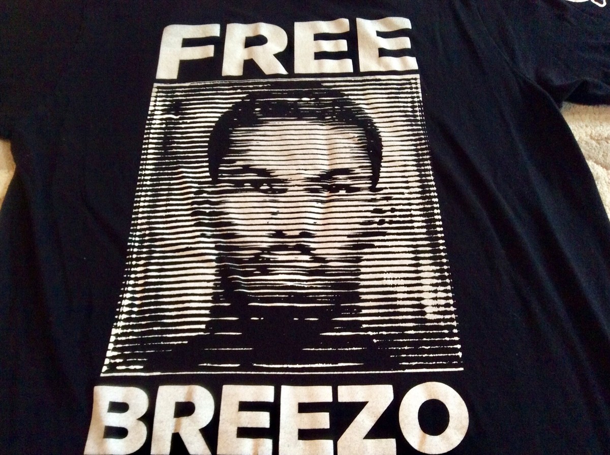 YOUNG FAMOUS “Free Breezo” Medium T Shirt GANGSTA RAP 600