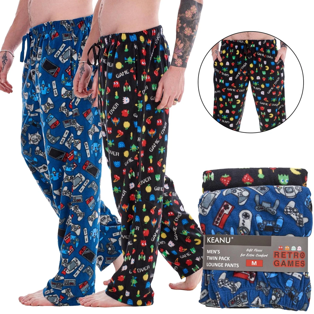 LV Graffiti Pyjama Trousers - Luxury Multicolor