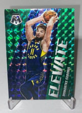 2020-21 Panini Mosaic Domantas Sabonis Elevate Green Mosaic Prizm #6 Pacers