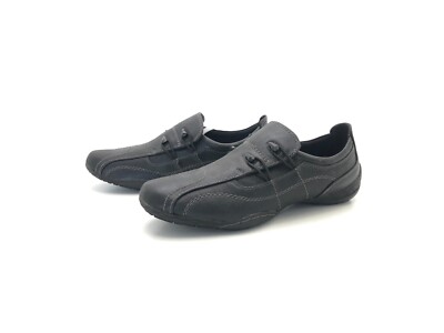 Marco Tozzi ladies loafers slip on loafers casual black size 38 (UK 5)