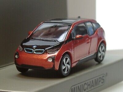 Minichamps 1:87 BMW I3-2014 rotmetallic