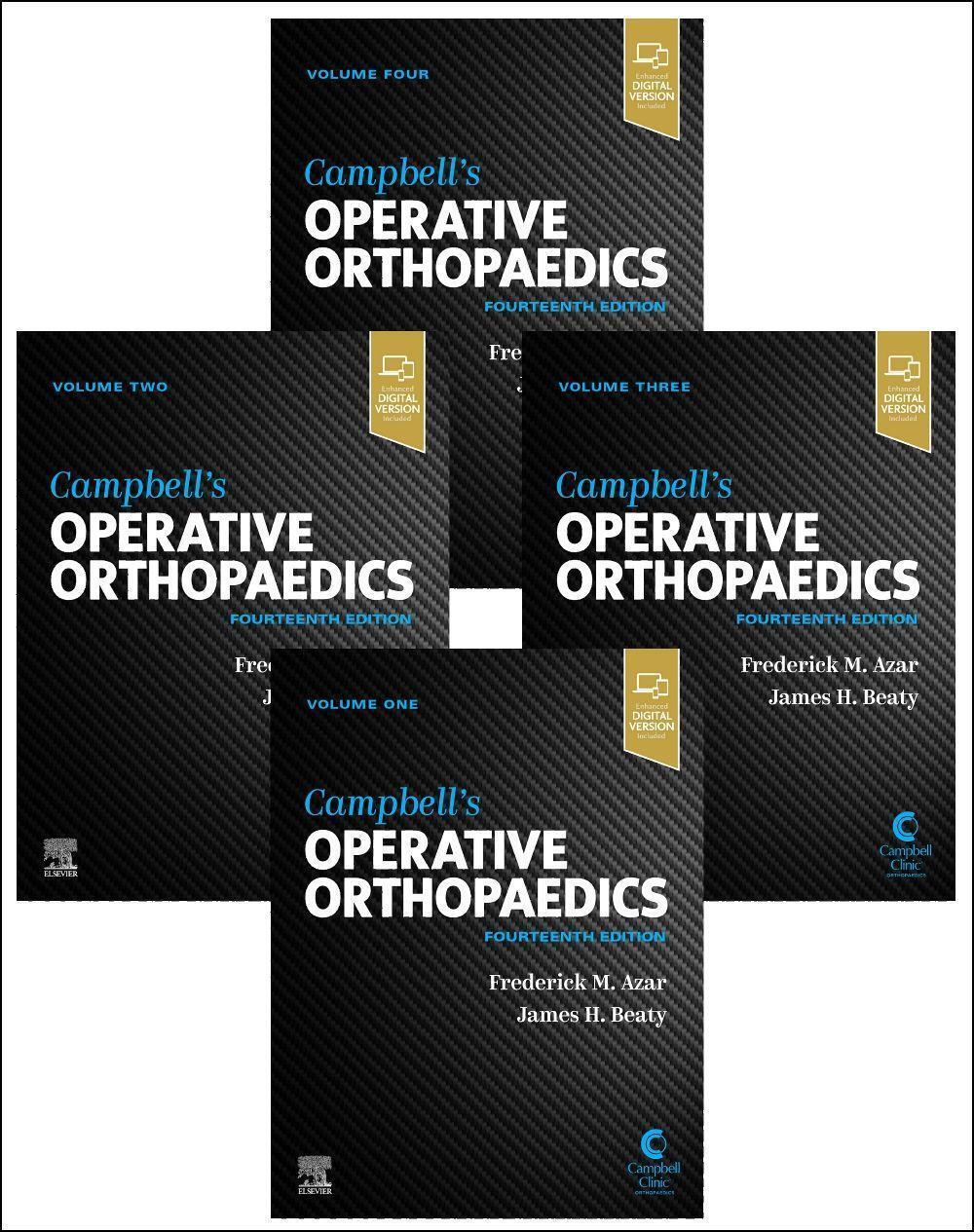 Thumbnail - Campbell's Operative Orthopaedics, 4-volume Set Frederick M Azar