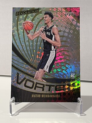 Victor Wembanyama Panini Revolution 2023/24 Vortex Rookie #1 San Antonio Spurs