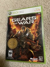 NEW! Gears of War Xbox 360 2006 White Label FACTORY SEALED, RARE!