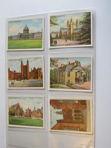 WILLS,  PUBLIC SCHOOLS, FULL SET OF  SET OF 25, L. CARDS IN SLEEVES,  1927.