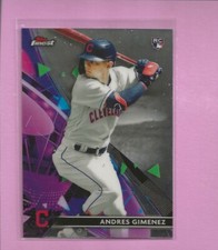 2021 Topps Finest Andres Gimenez RC #10 Cleveland Indians