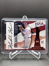 2007 USA Baseball Michael Main Junior Signatures Auto Black Ink 490/595 #A-33