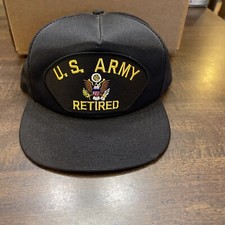 U.S. Army Retired Hat Cap Made In USA