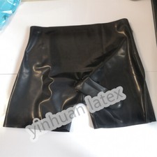 Latex Boxer Panties with Sheath Shorts Rubber Underwear Handmade for Men
