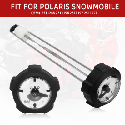 Fuel Gauge Gas Cap for Polaris 440 500 600 650 700 RMK RXL SKS	Sport Storm Trail