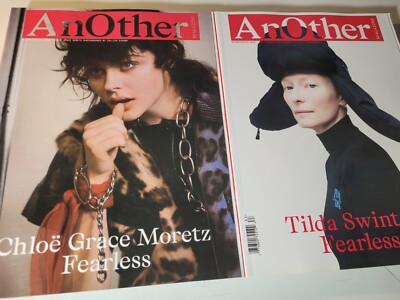 2 Variant AW2018 Issues of AnOther Magazine (Tilda Swinton, Chloe Grace Moretz)