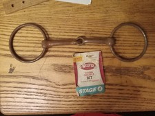 New Weaver Loose Ring O-ring Snaffle Bit Sweet Iron 5-in Mouth