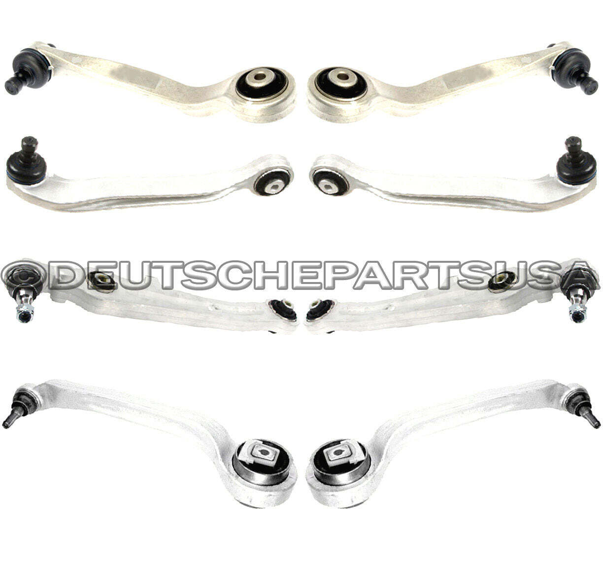 BENTLEY GT GTC UPPER LOWER CONTROL ARM ARMS BALL JOINT JOINTS SUSPENSION KIT 12