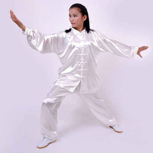 Tai Chi Performance Clothes Unisex Martial Arts Uniform Kung Fu Suit Costume New - Picture 5 of 25