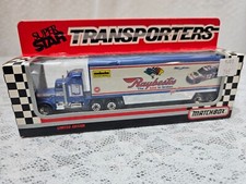 1992 Matchbox Hut Stricklin Raybestos Race Team Tractor Trailer NEW