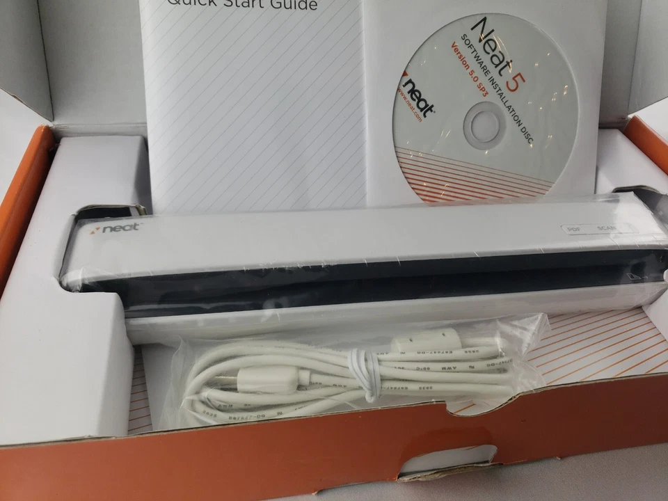 NeatReceipts Mobile Document Scanner and Digital Filing System. New/open Box - Image 4 of 4