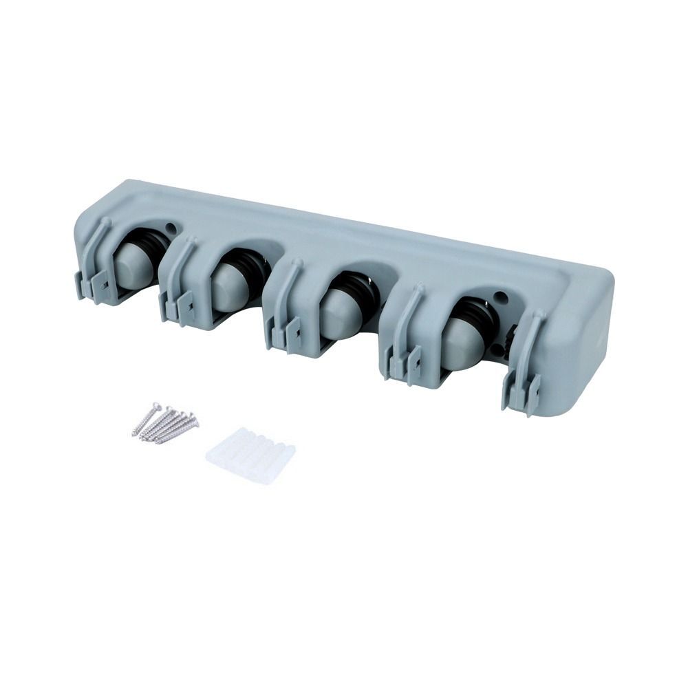 Supporto scopa multifunzione 3 stili gancio bagno cucina