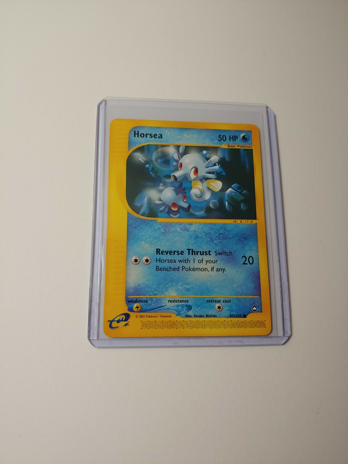 Horsea 85/147 Near Mint Common Aquapolis Pokemon