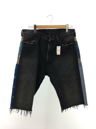KAPITAL Denim Short Pants Size 38 Black 
