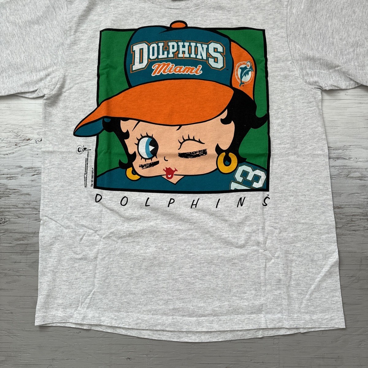 Dolphins ベティ・ブープ Tシャツ Lサイズ