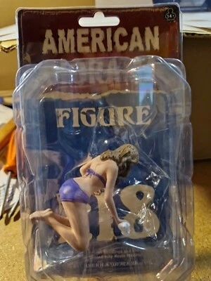 AMERICAN DIORAMA 1/18 76265 FIGURINES CAR WASH GIRL - ALISA diecast modelcar - Photo 1/4