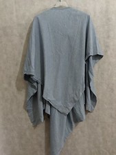 Vivienne Westwood Anglomania Archive Chambray Denim Triangle Poncho 44 Italy