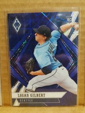 Logan Gilbert 2021 Chronicles Baseball Phoenix BLUE VELOCITY RC card #14 Seattle
