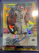 2020 Panini Prizm - McTelvin Agim - Gold Ice - Auto - 4/7