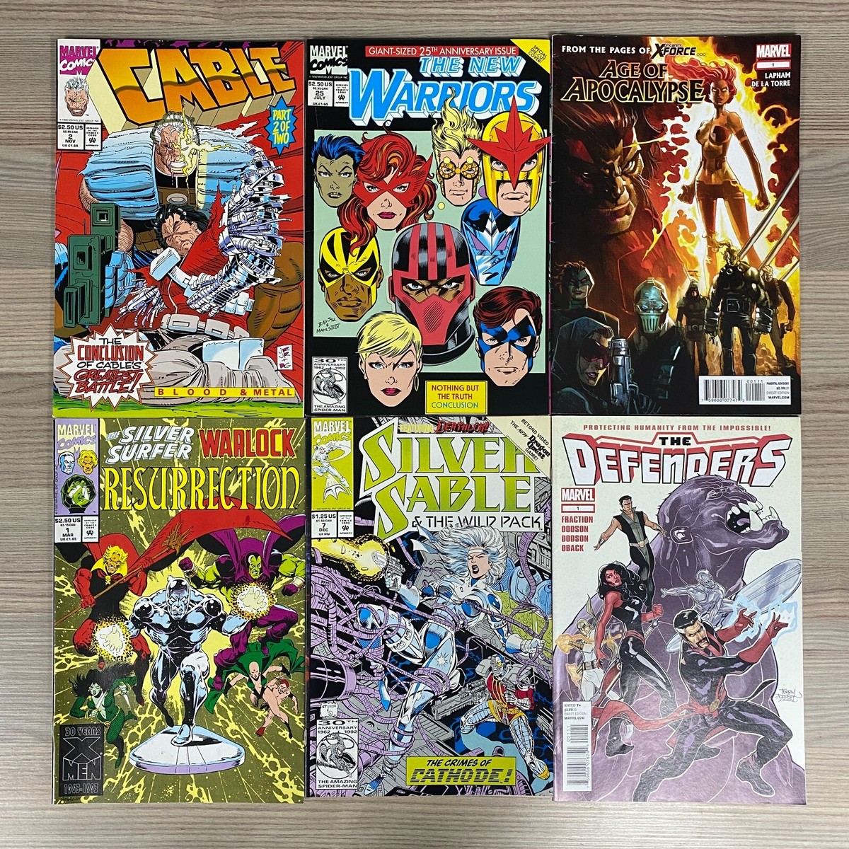 BUNDLE OF 25 MARVEL COMICS COMIC BOOKS SPIDER-MAN HULK CABLE