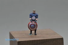 1/64 Captain America Scene Props Miniatures Figures Model For Cars Vehicles Toys