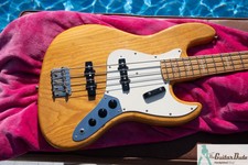 Fender Jb75-90us - '75 Jazz Bass Reissue - Made In Japan (fujigen) - Pro Set Up!