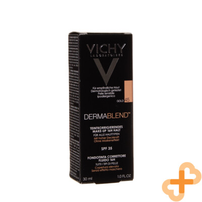 Vichy Demablend Fluid Korrigierende Foundation 16HR 30Ml SPF35 Farbe Gold 45