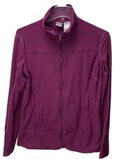 Nike Girls Fuchsia Long Sleeve Active Jacket Size XL 16-18