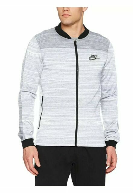 nike advance 15 synthetic jacket grey