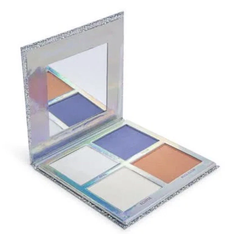 Style Essentials Cosmetics LIGHT RAYS Highlighter Palette 4 Highlighting Powders - Image 2 of 4