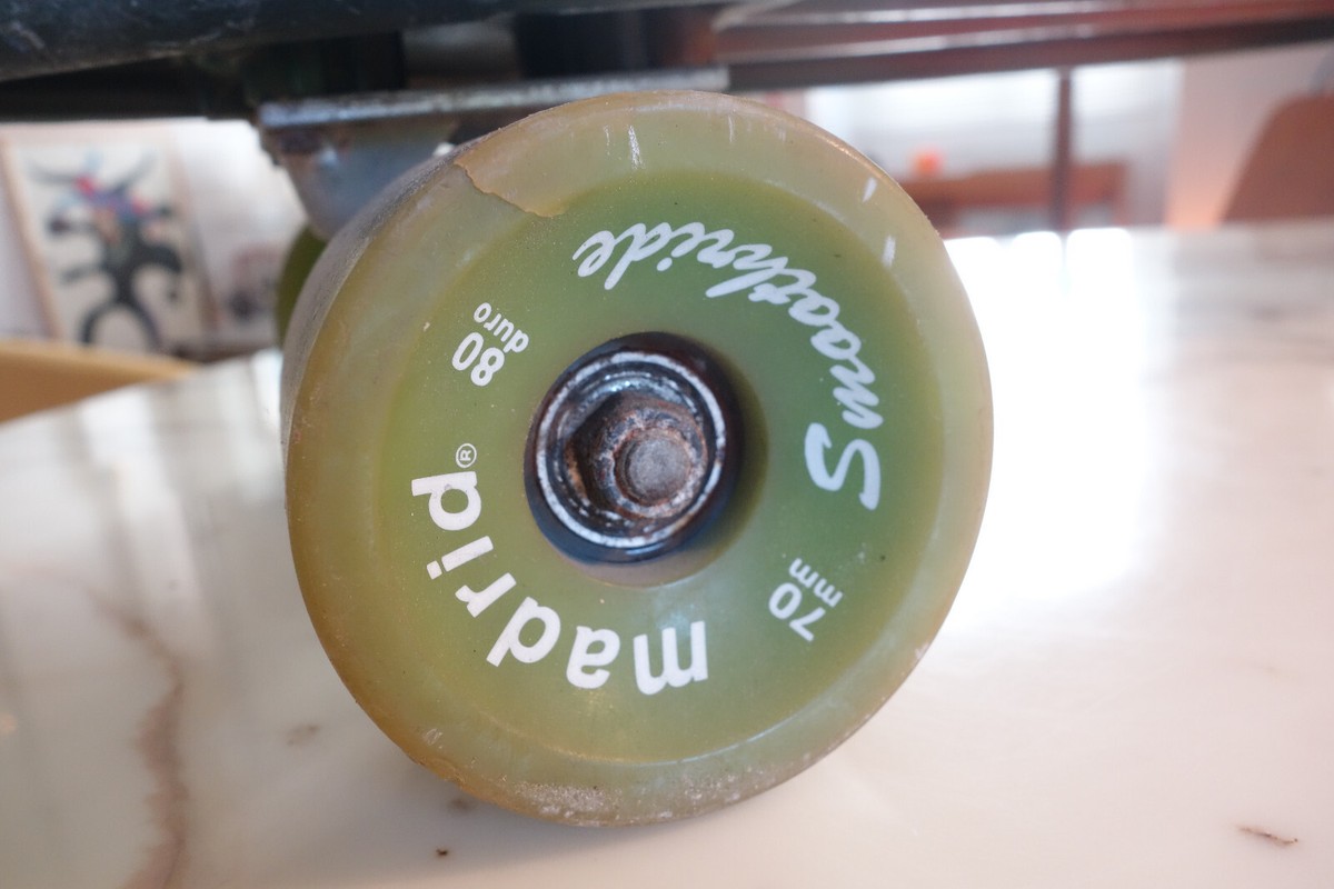 Skateboard Vintage Jupiter Made In USA – ACS 651 Roues Madrid Smoothride