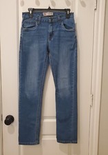 Levi's 511 Performance Slim Boys Blue Jeans Size 16 Reg W28" X L28