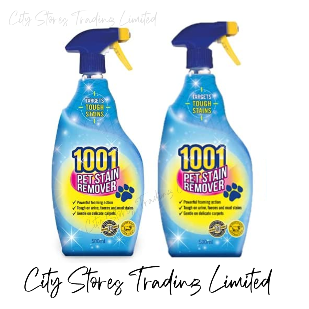 2 Pack 1001 Pet Stain Remover 500ml Pets Stains Clean Fresh 9084 eBay