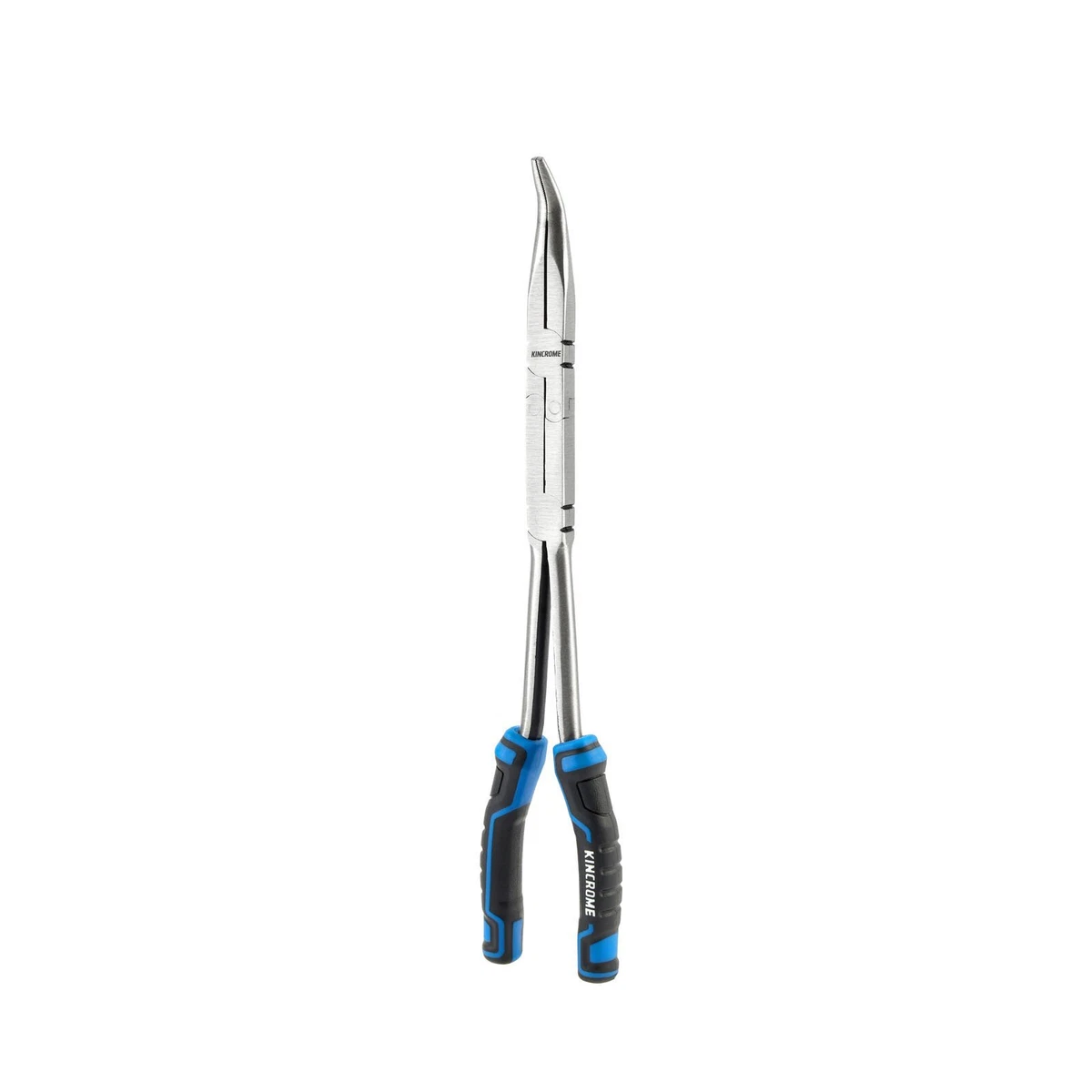KINCROME 325mm EX Long Reach Nose Plier Bent 45° Tip Mechanic Hose Gripper K4256