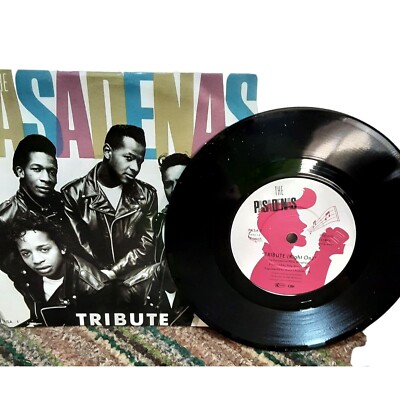 The Pasadenas 45 Record Tribute and I Believe CBS 1988 With Picture Sleeve