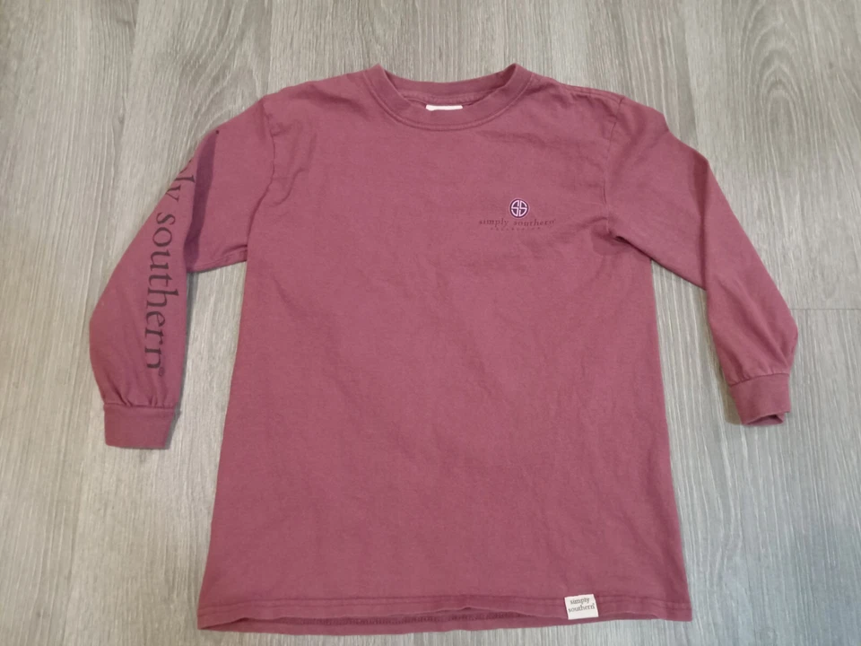 Camiseta Simply Southern Boots Bling Cowgirl Feminina Manga Longa Juventude Pequena A7 - Imagem 2 de 3