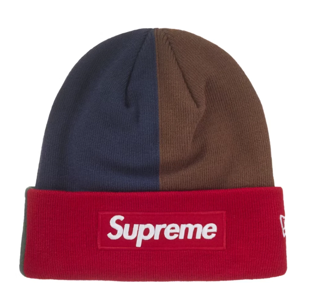 Bonnet Supreme New Era Box Logo (FW24) multicolore