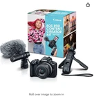 Canon EOS R50 Content Creator Kit, Hybrid Mirrorless Camera with RF-S18-45mm F4.