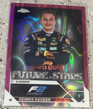 2023 Topps Chrome Future Stars Pink Lava /250 Dennis Hauger n. 80!